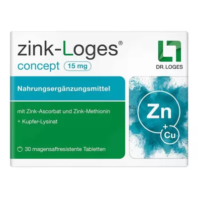 Zinc-Loges koncept 15 mg gastrorezistentne tablete, 30 kom Zinc-Loges koncept 15 mg gastrorezistentne tablete, 30 kom