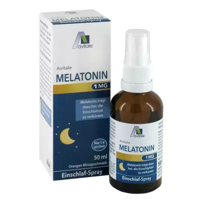 MELATONIN 1 mg razpršilo za spanje, 50 ml