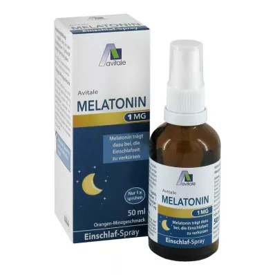 Melatonin 1 mg sprej za spanje, 50 ml Melatonin 1 mg sprej za spanje, 50 ml