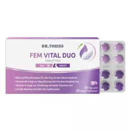 DR.THEISS FEM VITAL DUO Tablete, 56 kosov