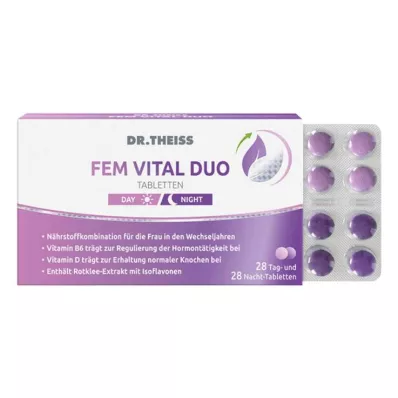 Theiss Fem Vital Duo tablete, 56 kos