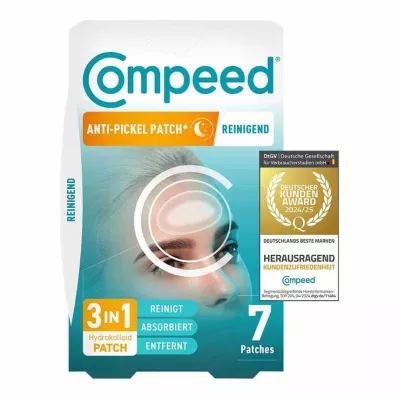 Compeed čistilni obliž proti mozoljem, 7 kos Compeed čistilni obliž proti mozoljem, 7 kos