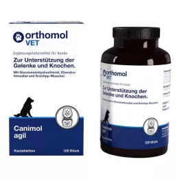 ORTHOMOL VET Canimol agil žvečljive tablete za pse, 120 kosov