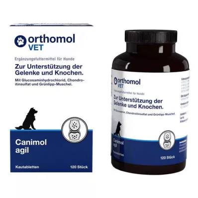 Orthomol Vet Canimol agil žvečljive tablete za pse, 120 kos Orthomol Vet Canimol agil žvečljive tablete za pse, 120 kos