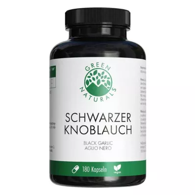 Green Naturals črni česen 750mg vegan Kps, 180 kos